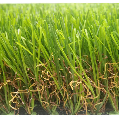 PE PP 25mm благоустраивая искусственную лужайку дерновины для сада фронта травы